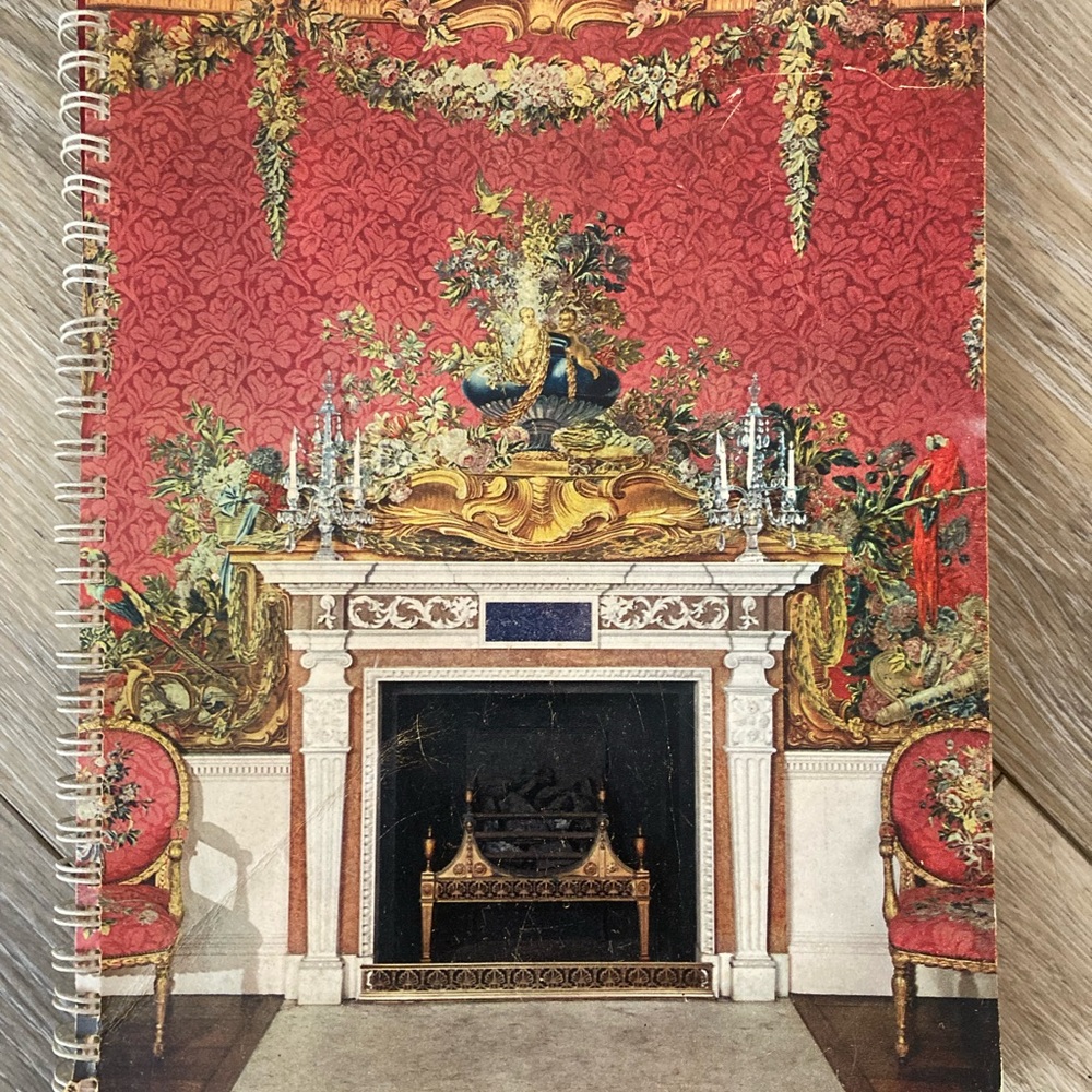 Vintage 1972 planner “Parlors & Palaces”
